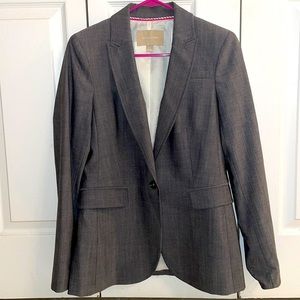 Banana Republic Suit Blazer - Size 6 - Gray